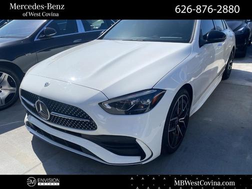 Polar White 2023 Mercedes-Benz C-Class C 300