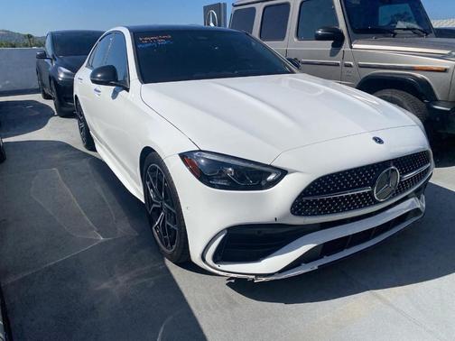 Polar White 2023 Mercedes-Benz C-Class C 300