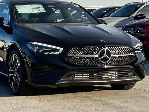 Black 2025 Mercedes-Benz CLA 250 Base
