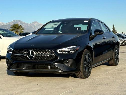 Black 2025 Mercedes-Benz CLA 250 Base