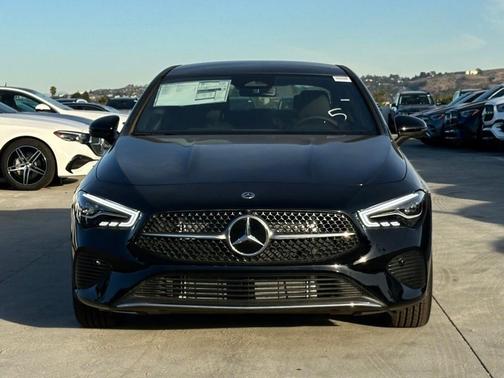 Black 2025 Mercedes-Benz CLA 250 Base