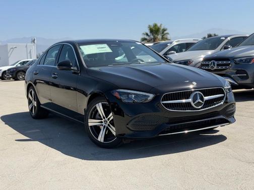 Black 2026 Mercedes-Benz C-Class C 300 4MATIC