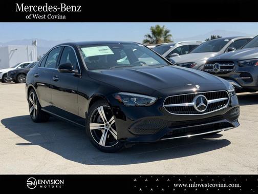 Black 2026 Mercedes-Benz C-Class C 300 4MATIC