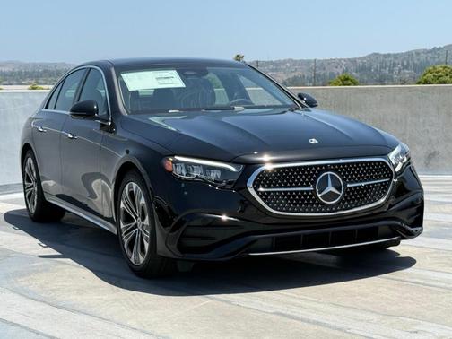 Black 2026 Mercedes-Benz E-Class E 350 4MATIC