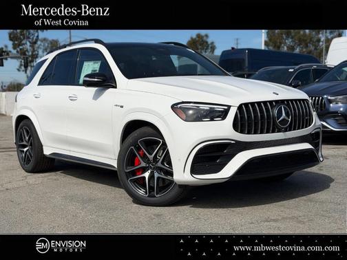 Polar White 2026 Mercedes-Benz AMG GLE 63 S