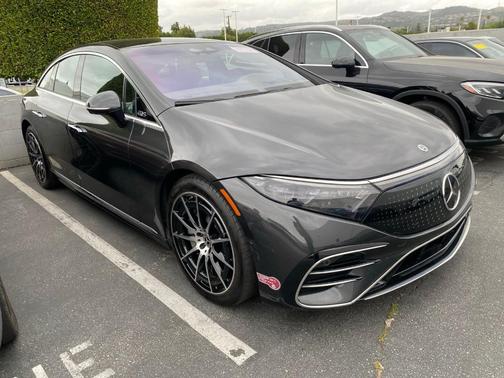 Graphite Gray Metallic 2024 Mercedes-Benz EQS 580 Base 4MATIC