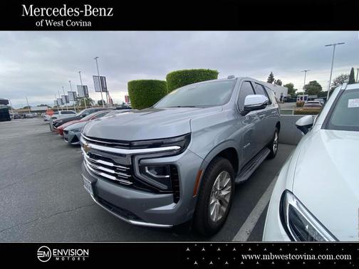 Sterling Gray Metallic 2025 Chevrolet Tahoe Premier