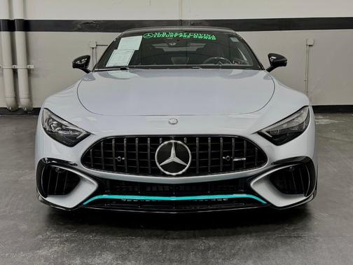 Cirrus Silver Metallic 2024 Mercedes-Benz AMG SL 63 Base