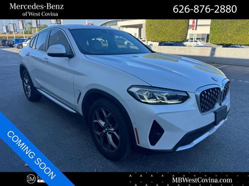 White Metallic 2023 BMW X4 xDrive30i