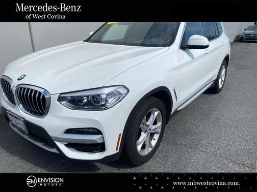 Alpine White 2020 BMW X3 sDrive30i