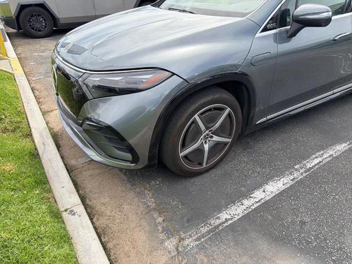 Selenite Gray Metallic 2023 Mercedes-Benz EQS 580 Base 4MATIC