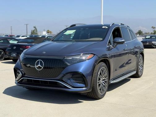 Blue 2026 Mercedes-Benz EQS 400 Base 4MATIC