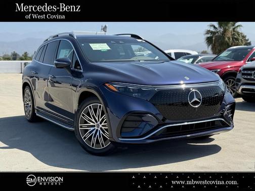 Blue 2026 Mercedes-Benz EQS 400 Base 4MATIC