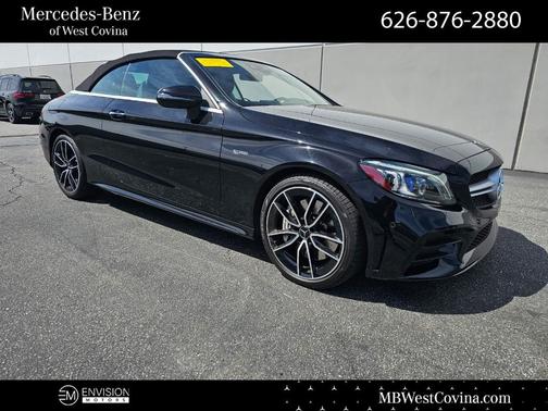 Obsidian Black 2023 Mercedes-Benz AMG C 43 Base 4MATIC