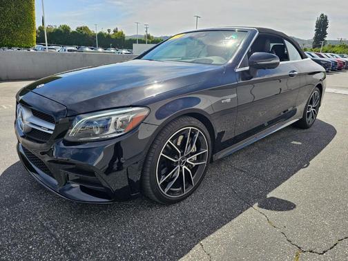 Obsidian Black 2023 Mercedes-Benz AMG C 43 Base 4MATIC