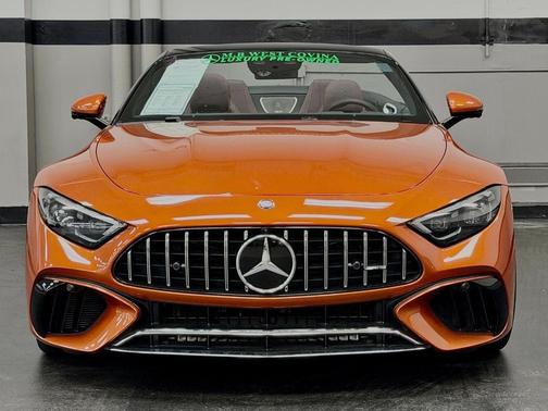 Orange Flame Metallic 2024 Mercedes-Benz AMG SL 63 Base