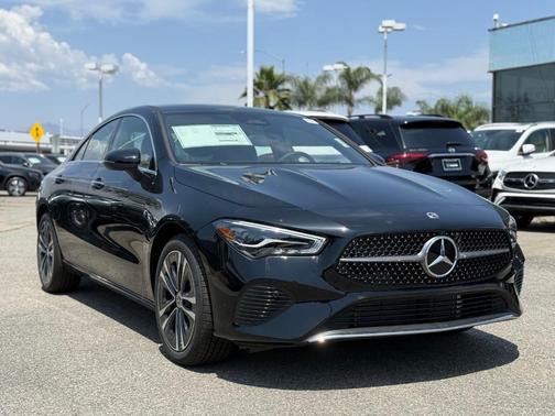 Black 2025 Mercedes-Benz CLA 250 Base
