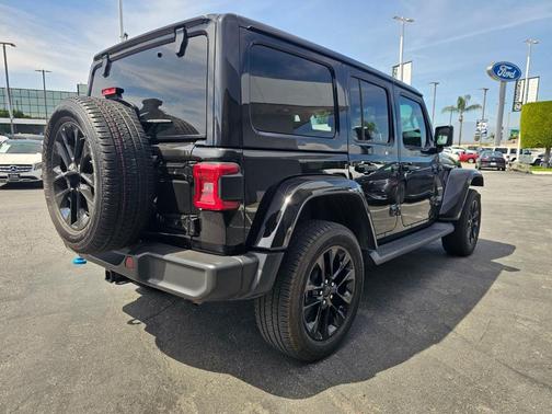 Black Clearcoat 2023 Jeep Wrangler 4xe Sahara