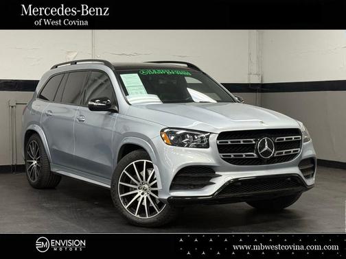 Silver 2022 Mercedes-Benz GLS 450 4MATIC