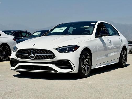 Polar White 2026 Mercedes-Benz C-Class C 300 4MATIC