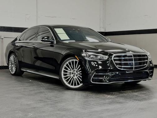 Black 2022 Mercedes-Benz S-Class S 580 4MATIC