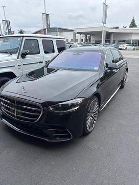 Black 2022 Mercedes-Benz S-Class S 580 4MATIC