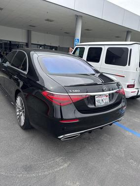 Black 2022 Mercedes-Benz S-Class S 580 4MATIC