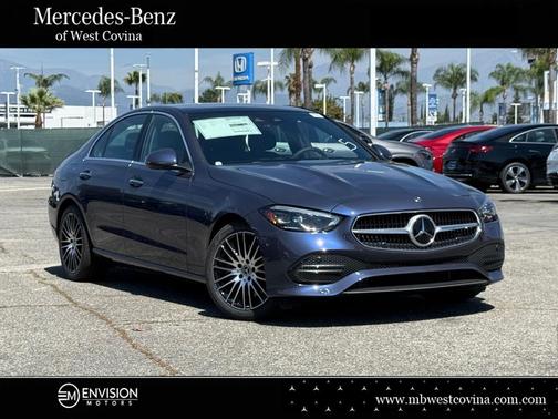 Blue 2026 Mercedes-Benz C-Class C 300 4MATIC