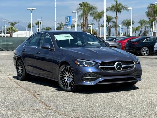 Blue 2026 Mercedes-Benz C-Class C 300 4MATIC