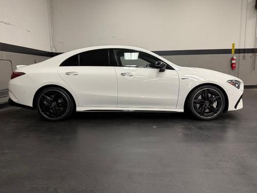 Polar White 2025 Mercedes-Benz AMG CLA 35 Base