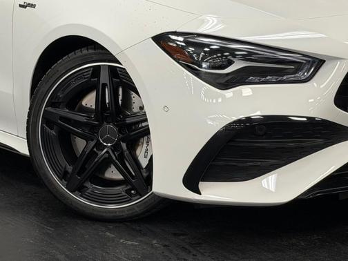 Polar White 2025 Mercedes-Benz AMG CLA 35 Base