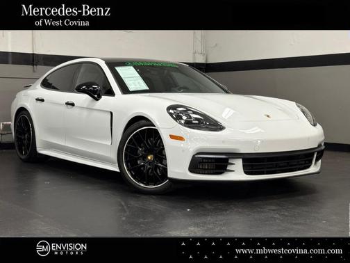 White 2018 Porsche Panamera 4S