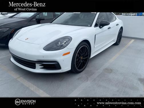White 2018 Porsche Panamera 4S