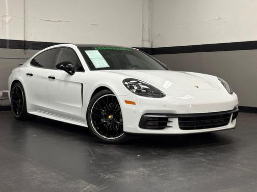 White 2018 Porsche Panamera 4S