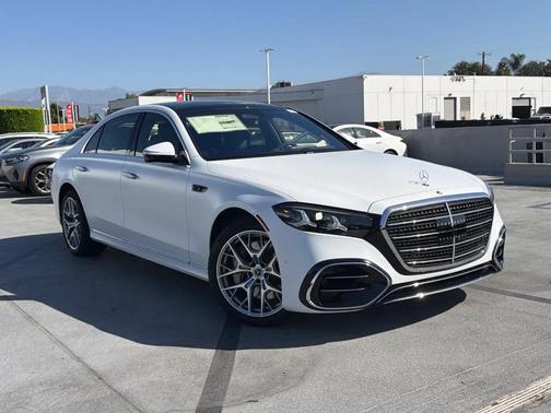 Moonlight White 2027 Mercedes-Benz S-Class Base