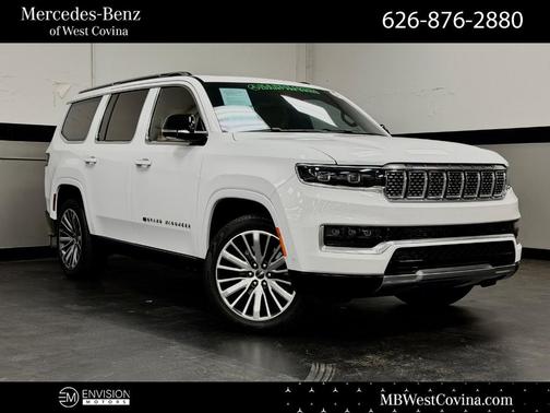 Bright White Clearcoat 2024 Jeep Grand Wagoneer Series III