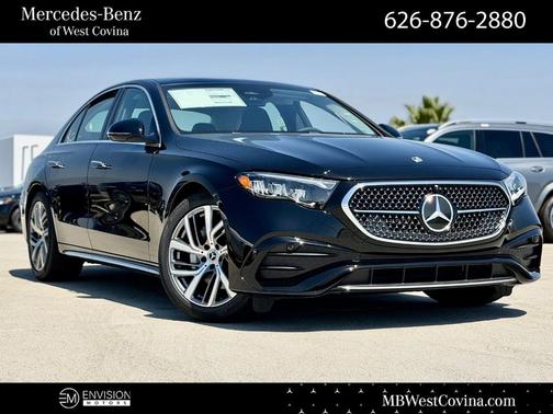 Black 2026 Mercedes-Benz E-Class E 350