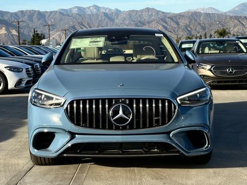 Blue 2025 Mercedes-Benz AMG S 63 E Base