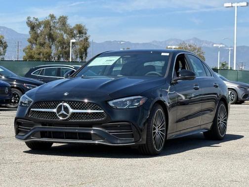 Black 2026 Mercedes-Benz C-Class C 300 4MATIC