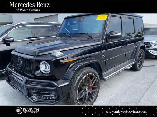 Obsidian Black Metallic 2022 Mercedes-Benz AMG G 63 4MATIC