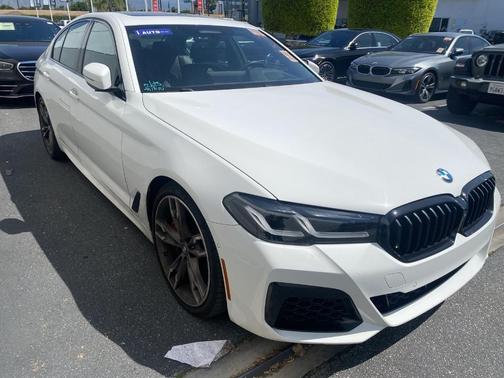 Alpine White 2023 BMW M550 i xDrive