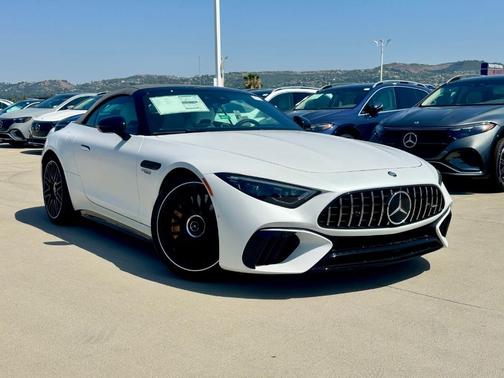 White 2026 Mercedes-Benz AMG SL 63 S E Performance