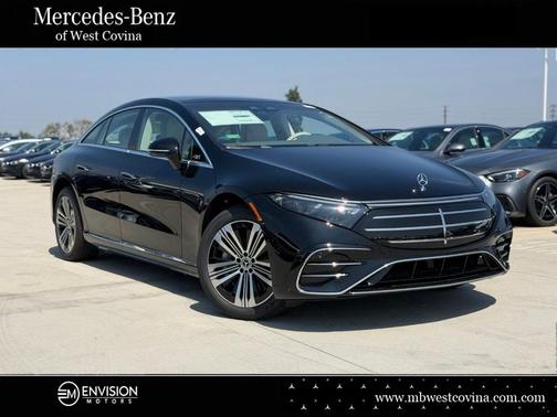 Black 2026 Mercedes-Benz EQS 450 Base 4MATIC