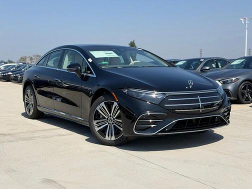 Black 2026 Mercedes-Benz EQS 450 Base 4MATIC