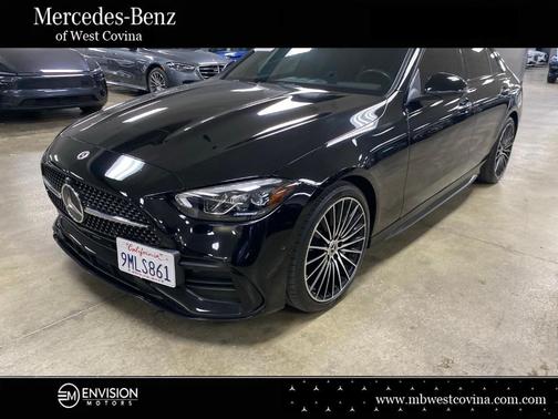 Obsidian Black Metallic 2024 Mercedes-Benz C-Class C 300