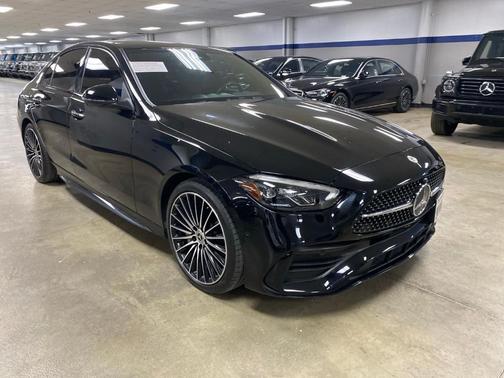 Obsidian Black Metallic 2024 Mercedes-Benz C-Class C 300