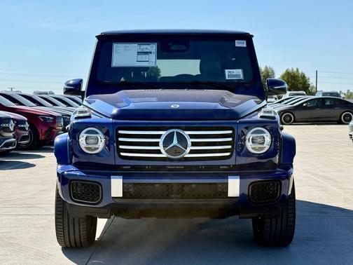 Blue 2026 Mercedes-Benz G-Class 580