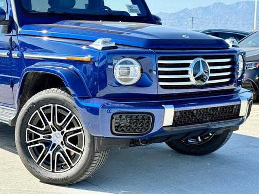 Blue 2026 Mercedes-Benz G-Class 580