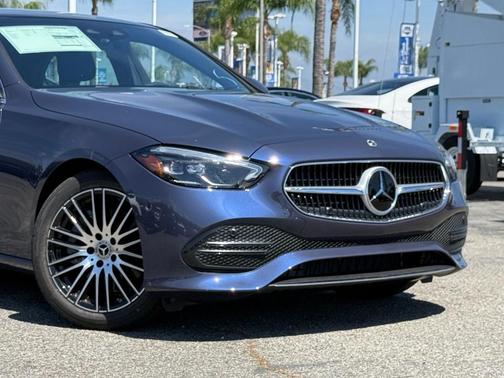 Blue 2026 Mercedes-Benz C-Class C 300 4MATIC