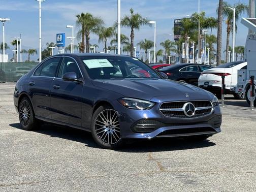 Blue 2026 Mercedes-Benz C-Class C 300 4MATIC